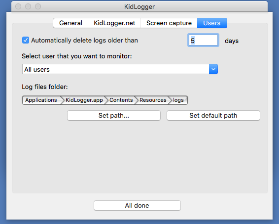 kidlogger for mac to email